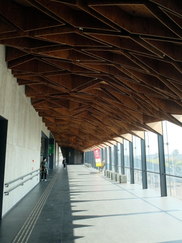 Hoshakuji gareJR,Kengo Kuma