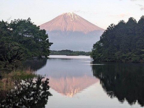 Lac de Tanuki + Mt Fuji